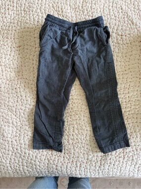 Kids dark denim pants